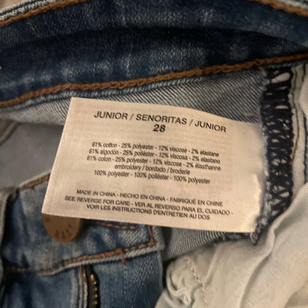 William Rast Embroidered Perfect Skinny Jeans - Picture 9 of 11